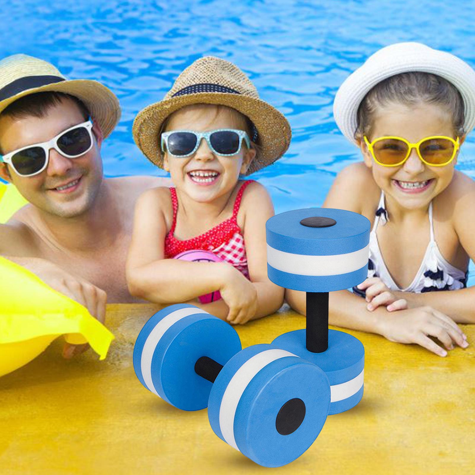 1/2 個 EVA 水ダンベルプールエクササイズフローティン - Aquatic Sports Types のレビューと価格