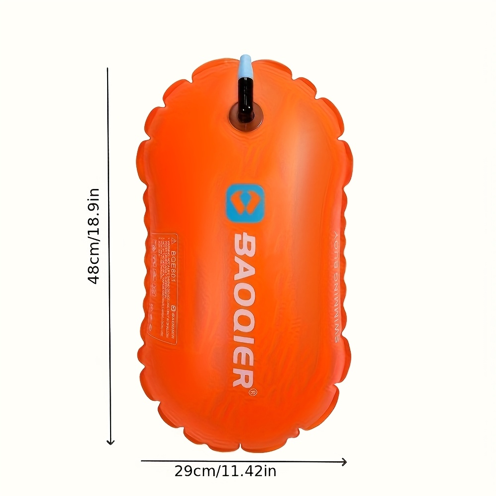 高視認性インフレータブル水泳ブイ、厚手の漏れ防止PVCスイム - Swim Buoy Open Water のレビューと価格