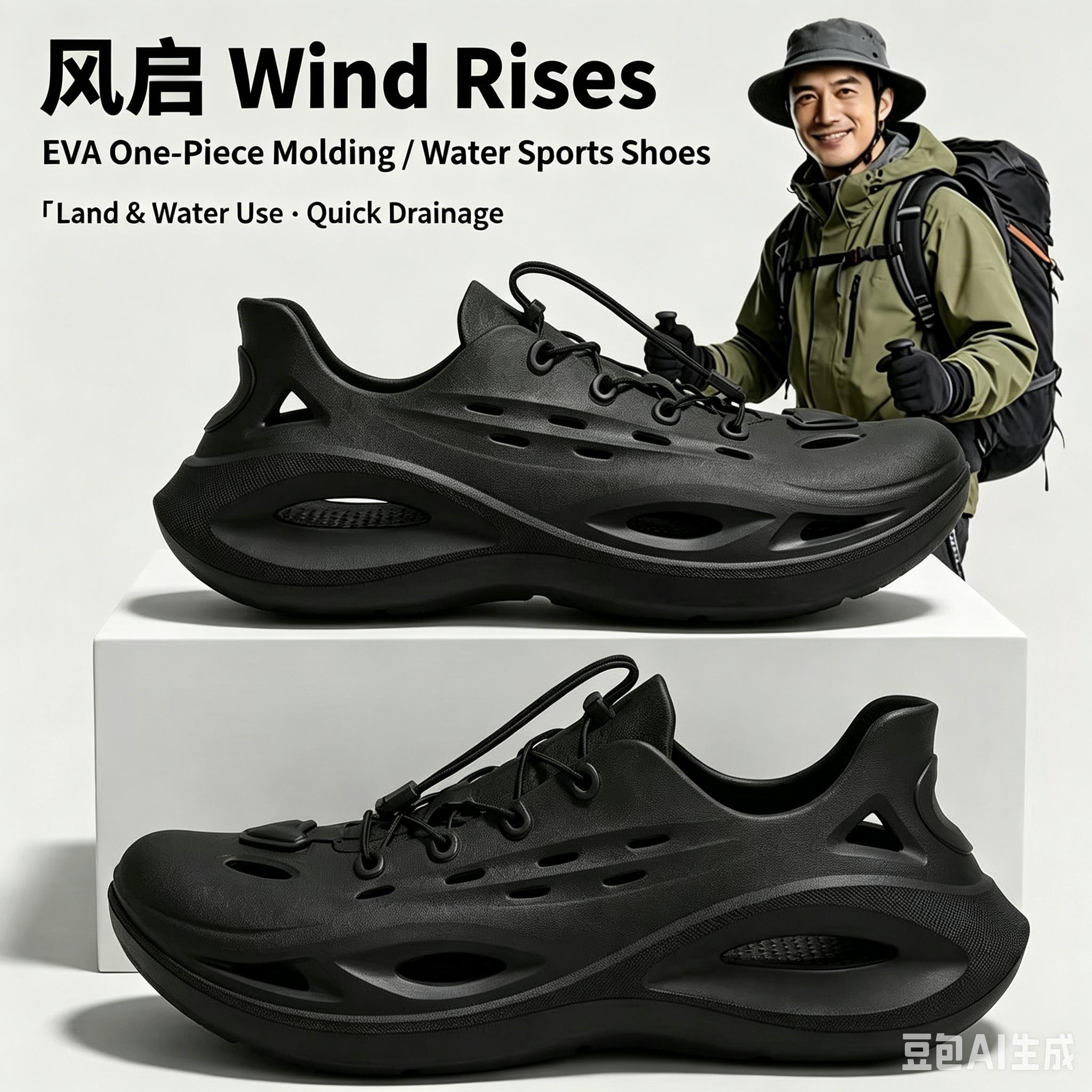 新作夏メンズウォーターシューズEVAソフトボトムアウターウェ - Aquatic Sports Wear のレビューと価格