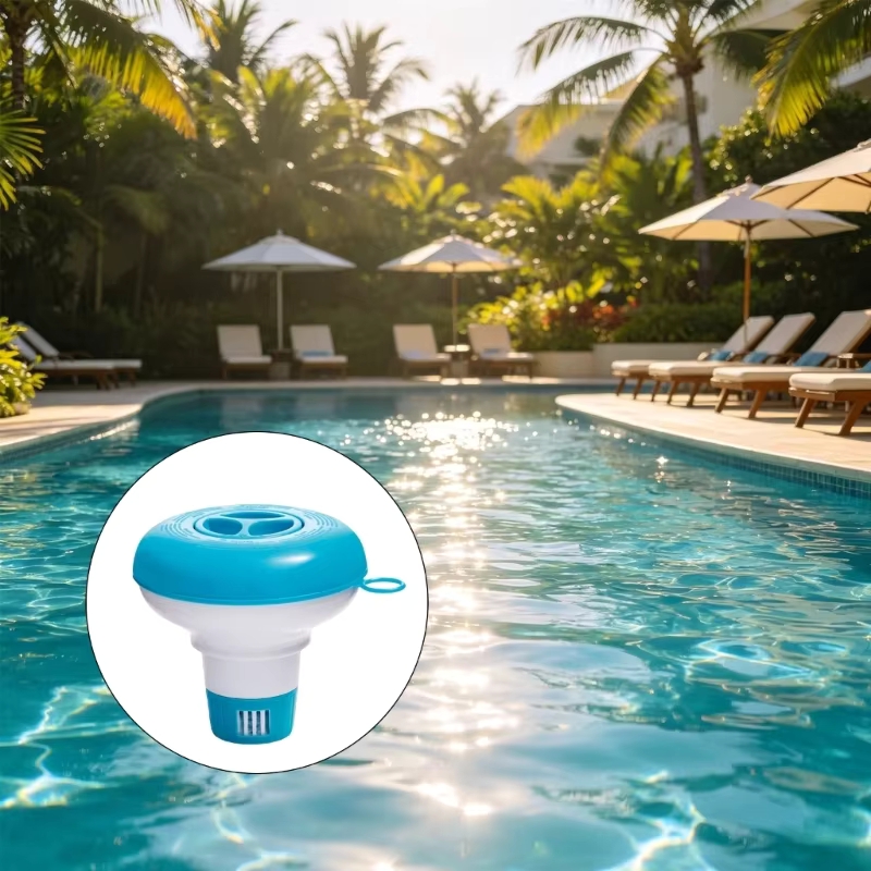 水泳プールの水ケア用フローティングプールタブレットディスペン - Swim Buoy Open Water のレビューと価格